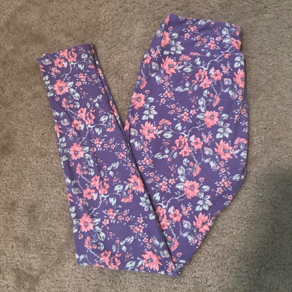 Lularoe OS leggings, worn twice