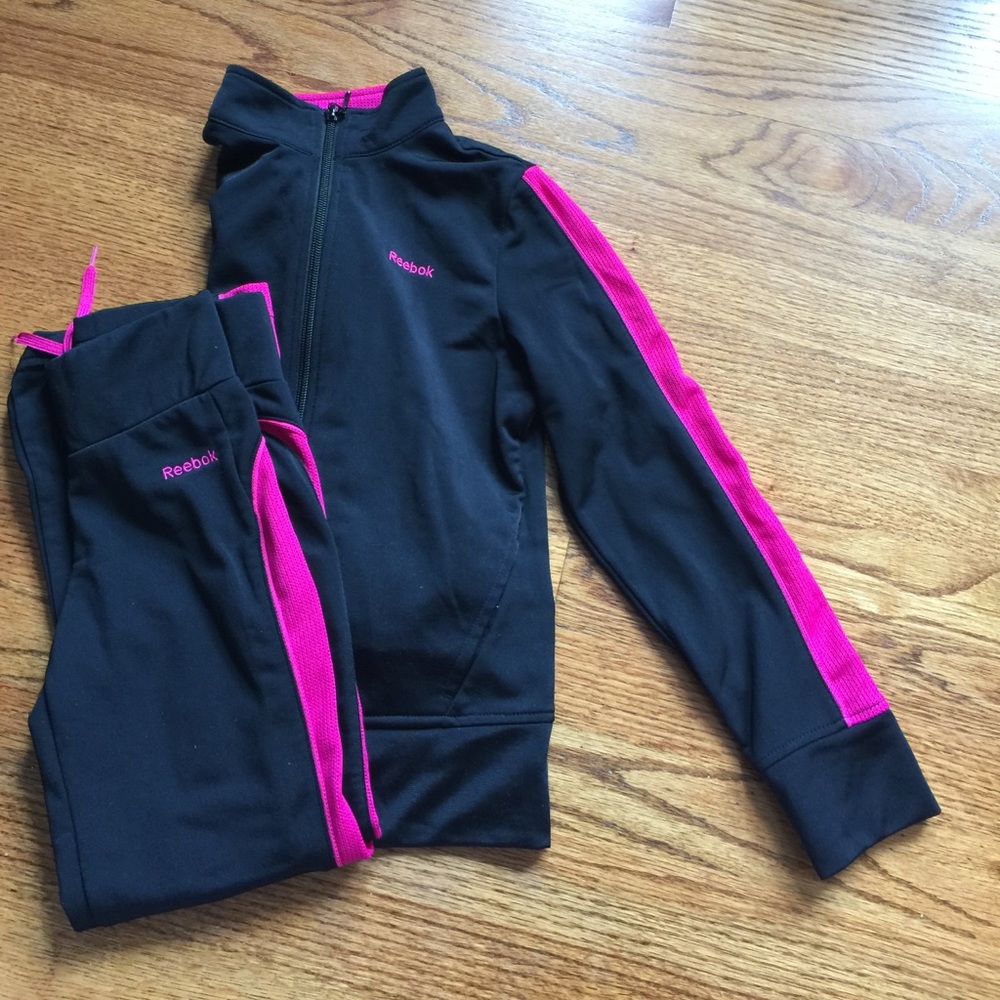 Girls reebok sweatsuit