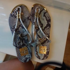 Dolce Vita Snakeskin Sandals Size 8 Brand New!