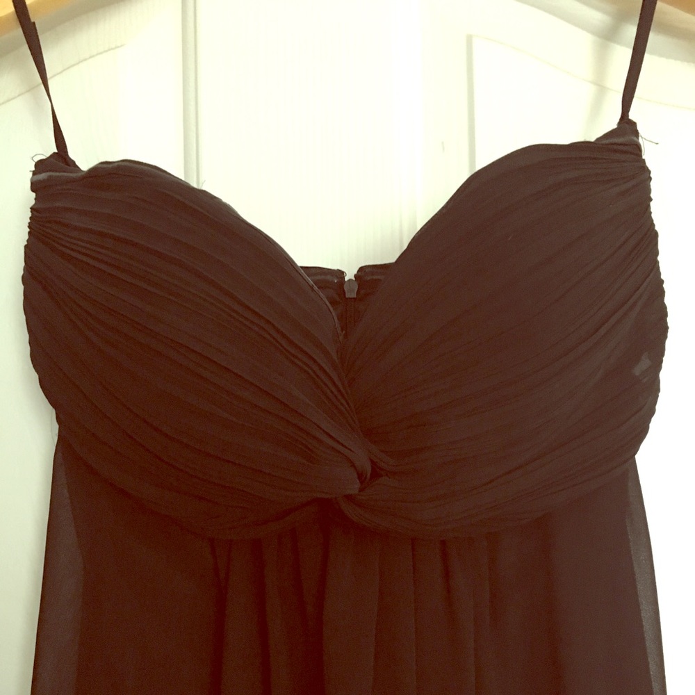 Black Chiffon Maxi dress