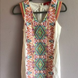 Multicolored sleeveless dress NWOT