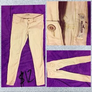 Hollister khaki skinny