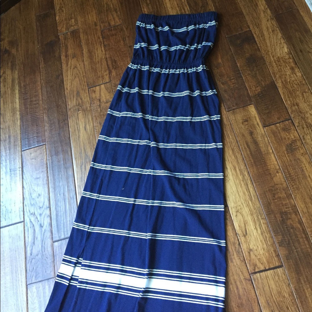 Vineyard Vines Maxi strapless dress