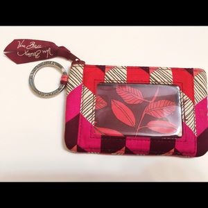 Brand NEW Vera Bradley Zip ID Wallet