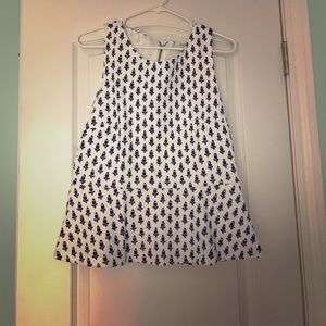 J. Crew peplum top