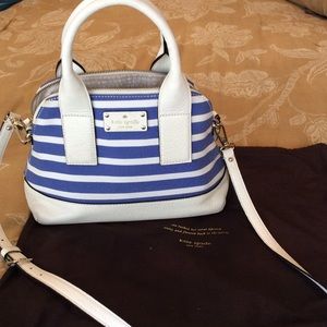 Kate spade nautical satchel. EUC. FINAL PRICE SALE