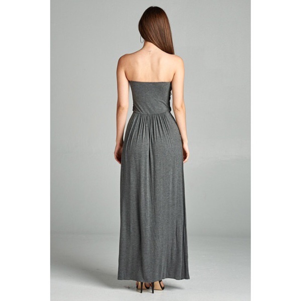 Tube Top Maxi Dress - Picture 3 of 4