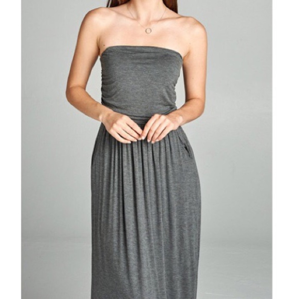 Tube Top Maxi Dress - Picture 4 of 4
