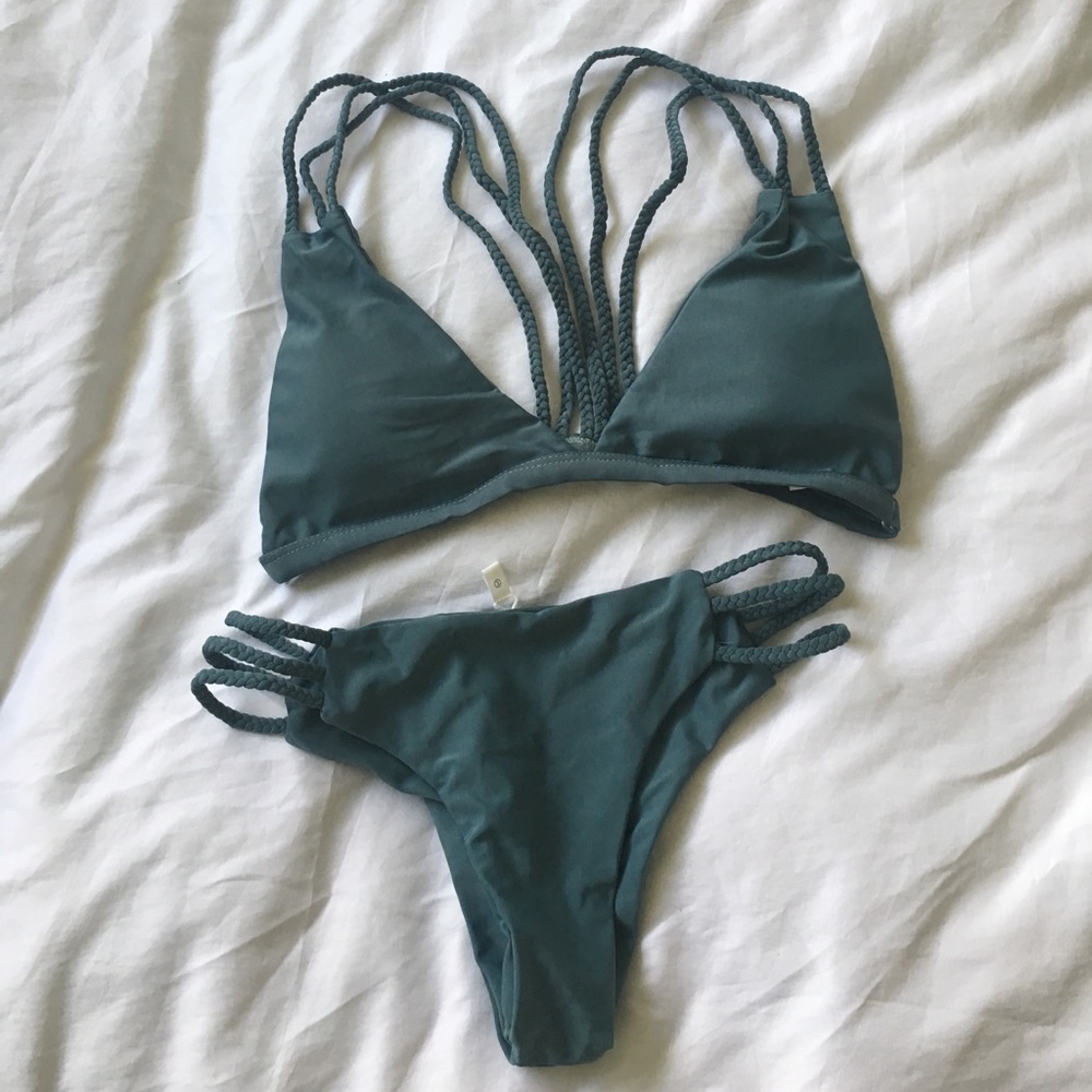 Forest green Bikini