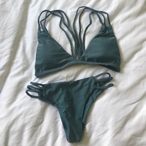 Forest green Bikini