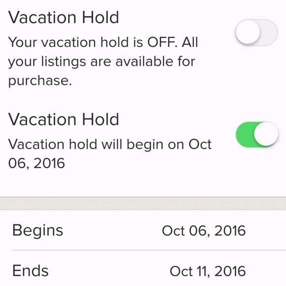 POSH TUTORIAL: Vacation Hold - Picture 5 of 7