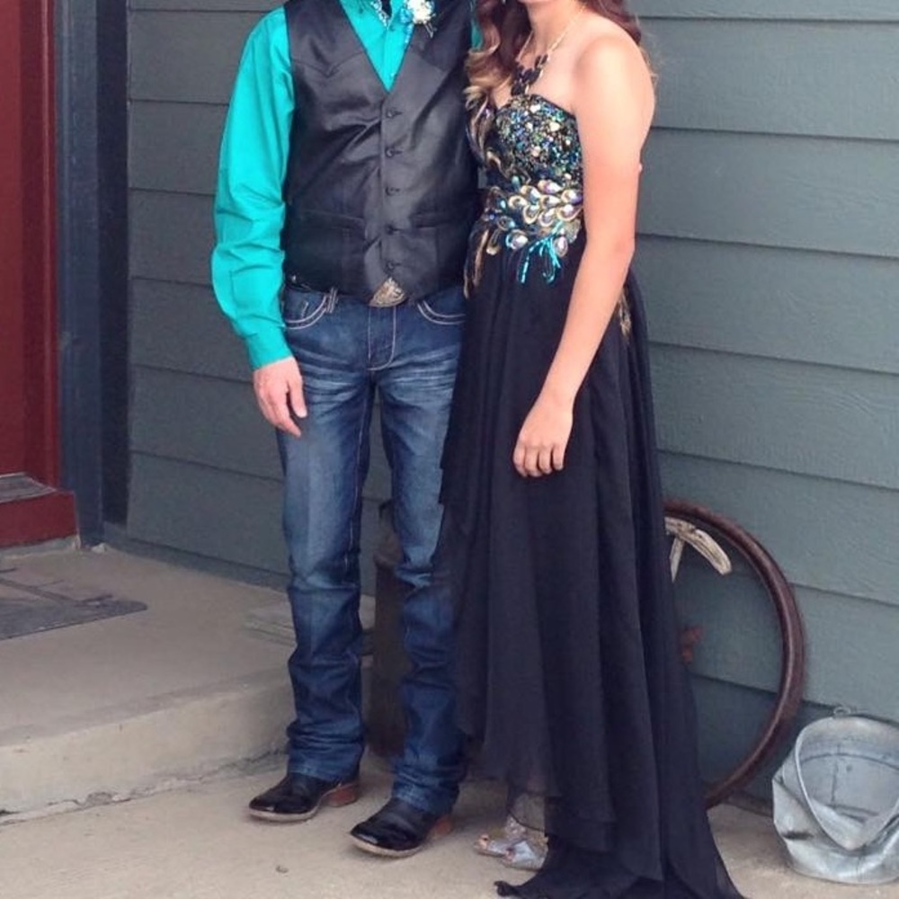 Prom Formal High Low Dress