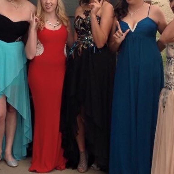 Prom Formal High Low Dress - Picture 2 of 6