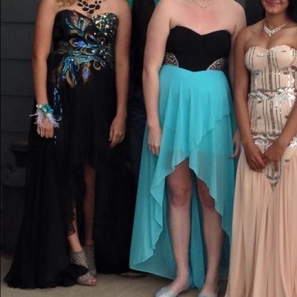 Prom Formal High Low Dress - Picture 5 of 6