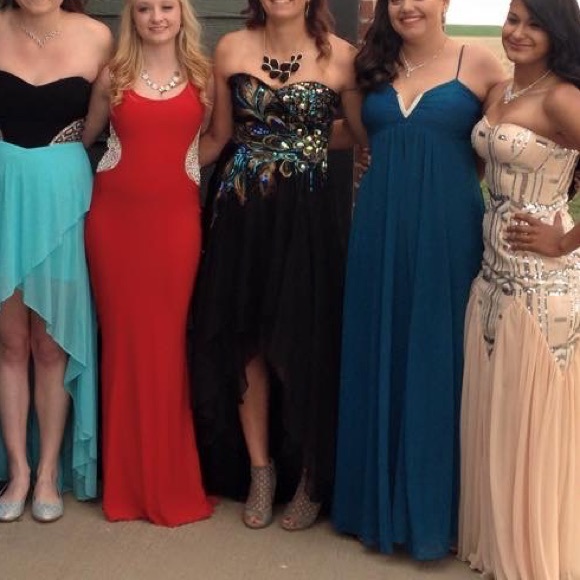 Prom Formal High Low Dress - Picture 6 of 6