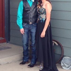 Prom Formal High Low Dress