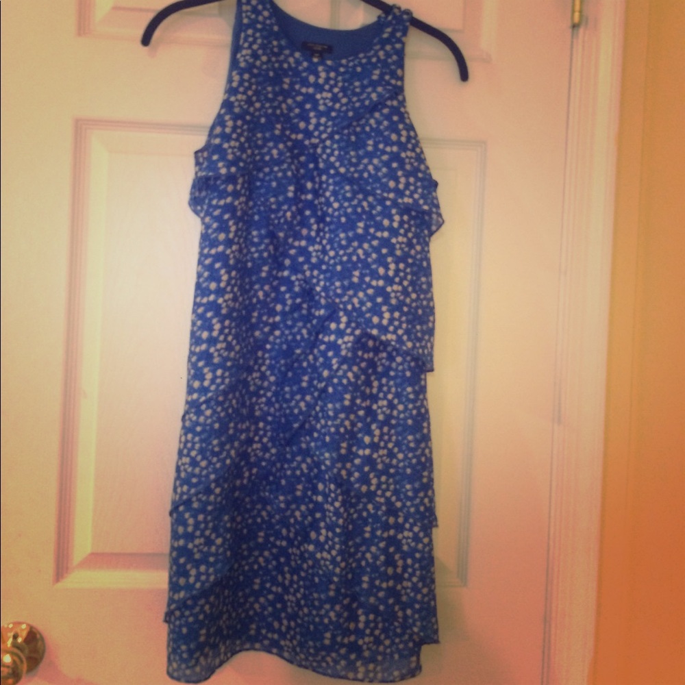 Ann Taylor ruffle dress