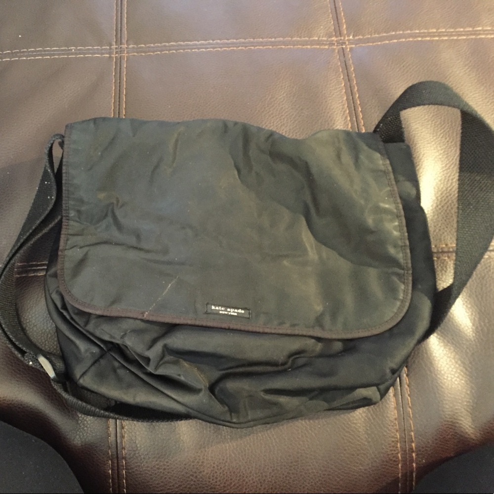 Kate Spade Black Messenger Bag
