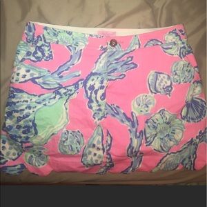 Lily Pulitzer skort. Hardly worn! Great condition