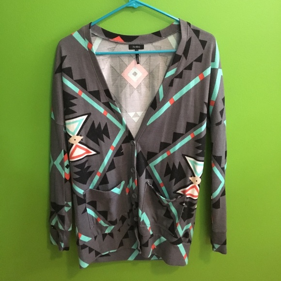 Tribal print cardigan - Picture 2 of 3