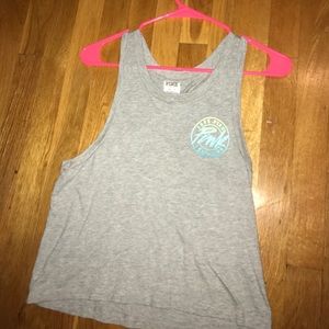 soft gray tank top from pink!