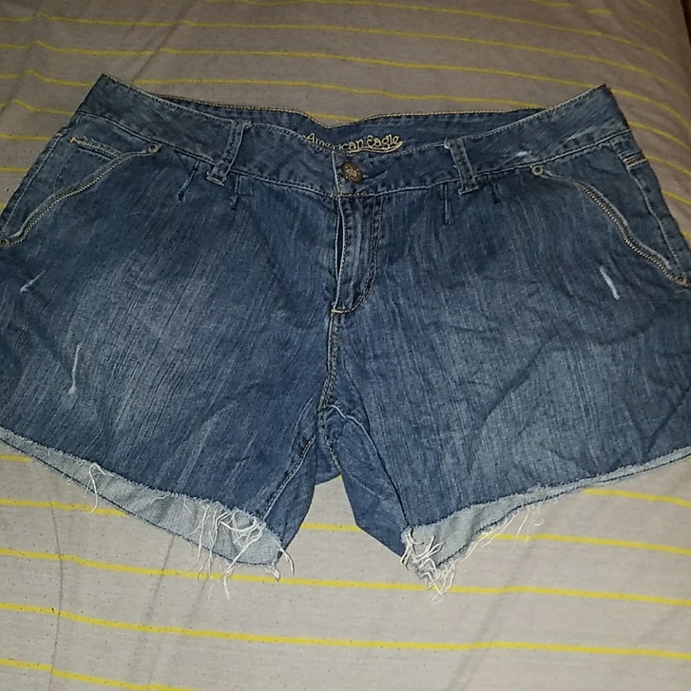 American eagle denim shorts