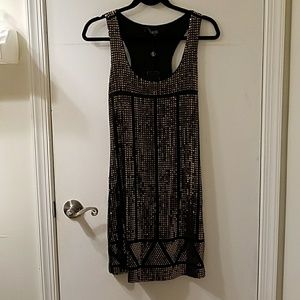 Nwt BEDO femme size Medium sequin dress