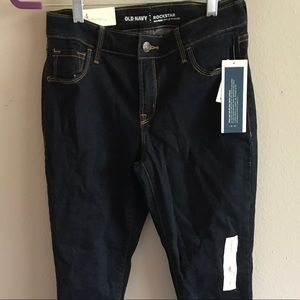 Old Navy dark jean size 4