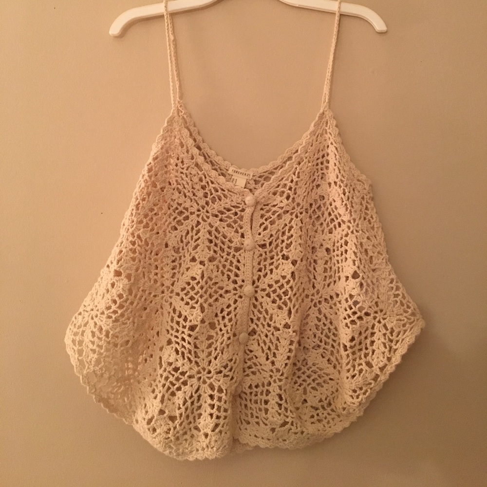 Forever 21 Crotchet Blouse