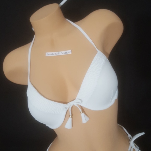 Victoria's secret 34C LARGEwhite bikini set