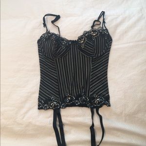 Frederick's of Hollywood corset top