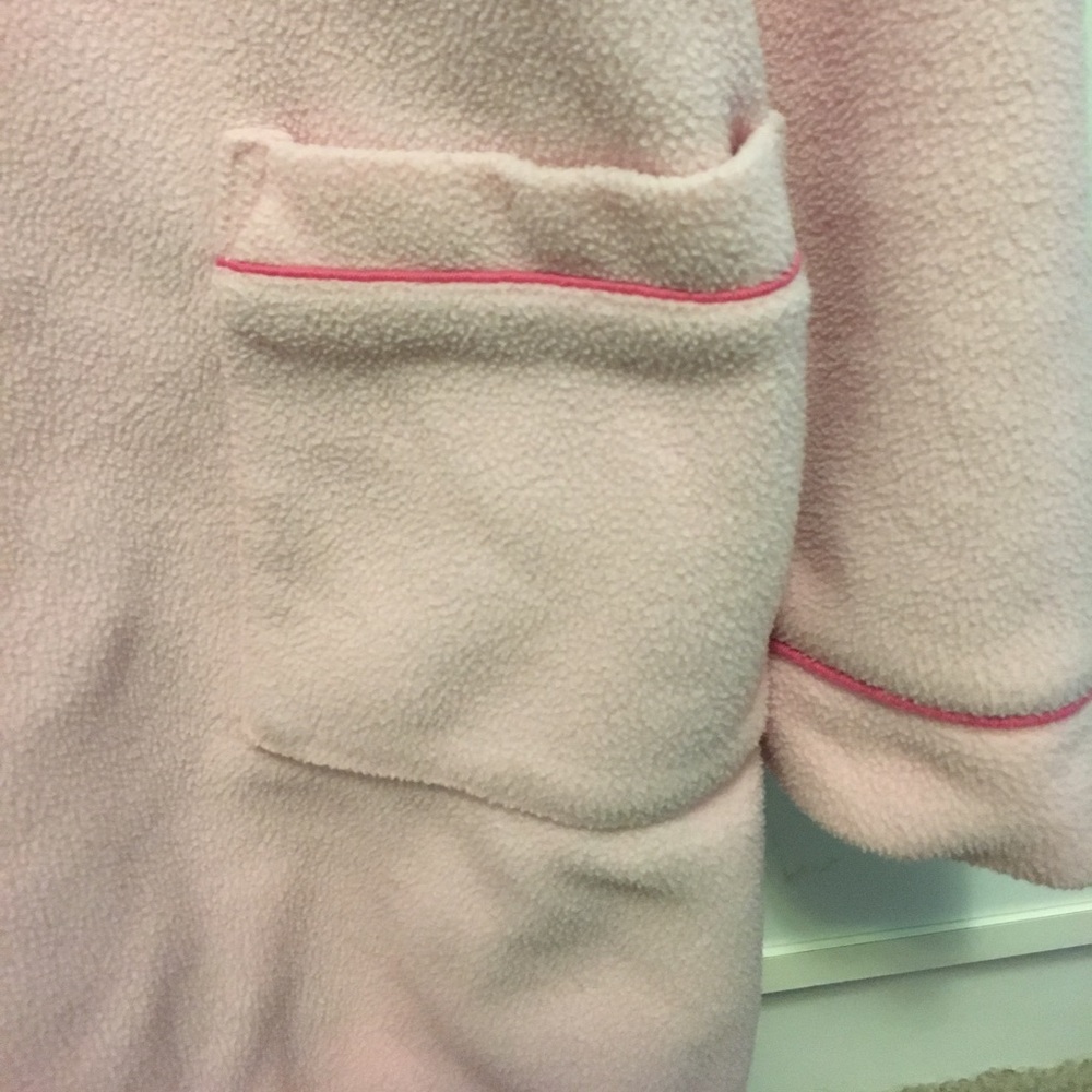 Cream/ Pink Robe - Picture 3 of 7