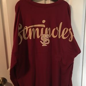 Ladies Seminoles jersey type shirt