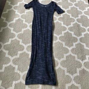 Mossimo navy maxi dress