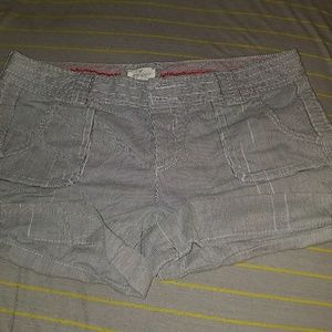 American eagle pinstripe shorts