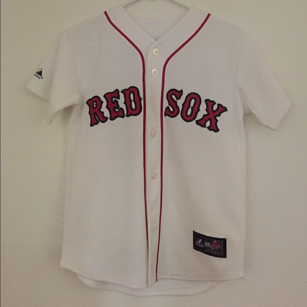 MAJESTIC RED SOX JERSEY