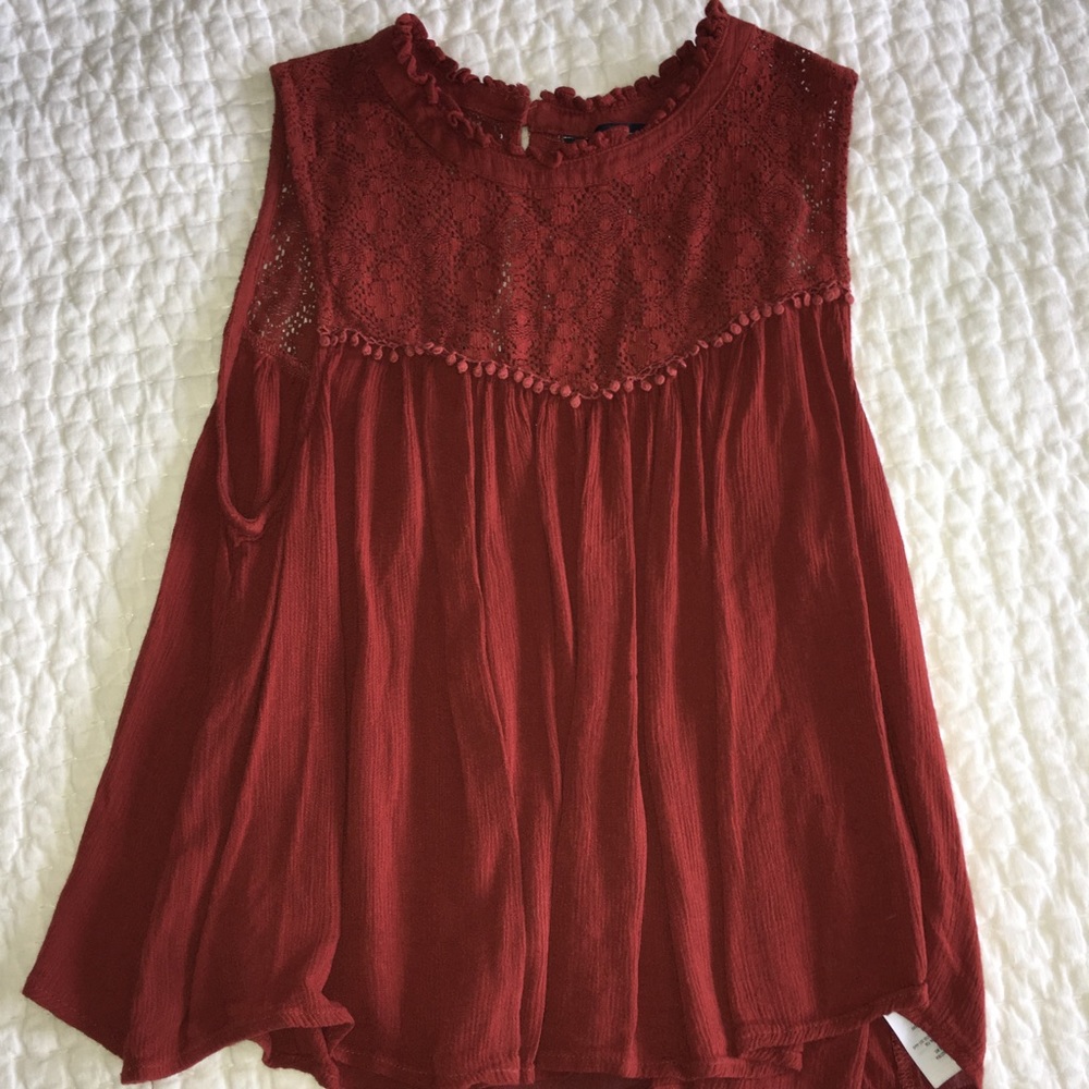 Red AE Top