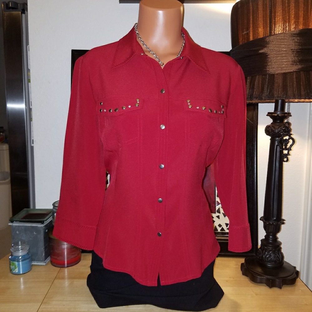 Covington petite shirt...