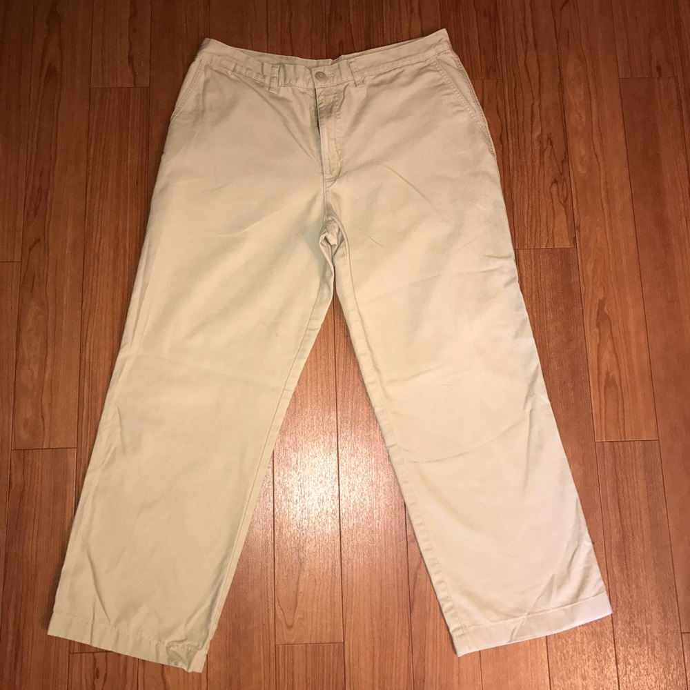 Patagonia Men's Khaki Pants 100% Organic Cotton 35