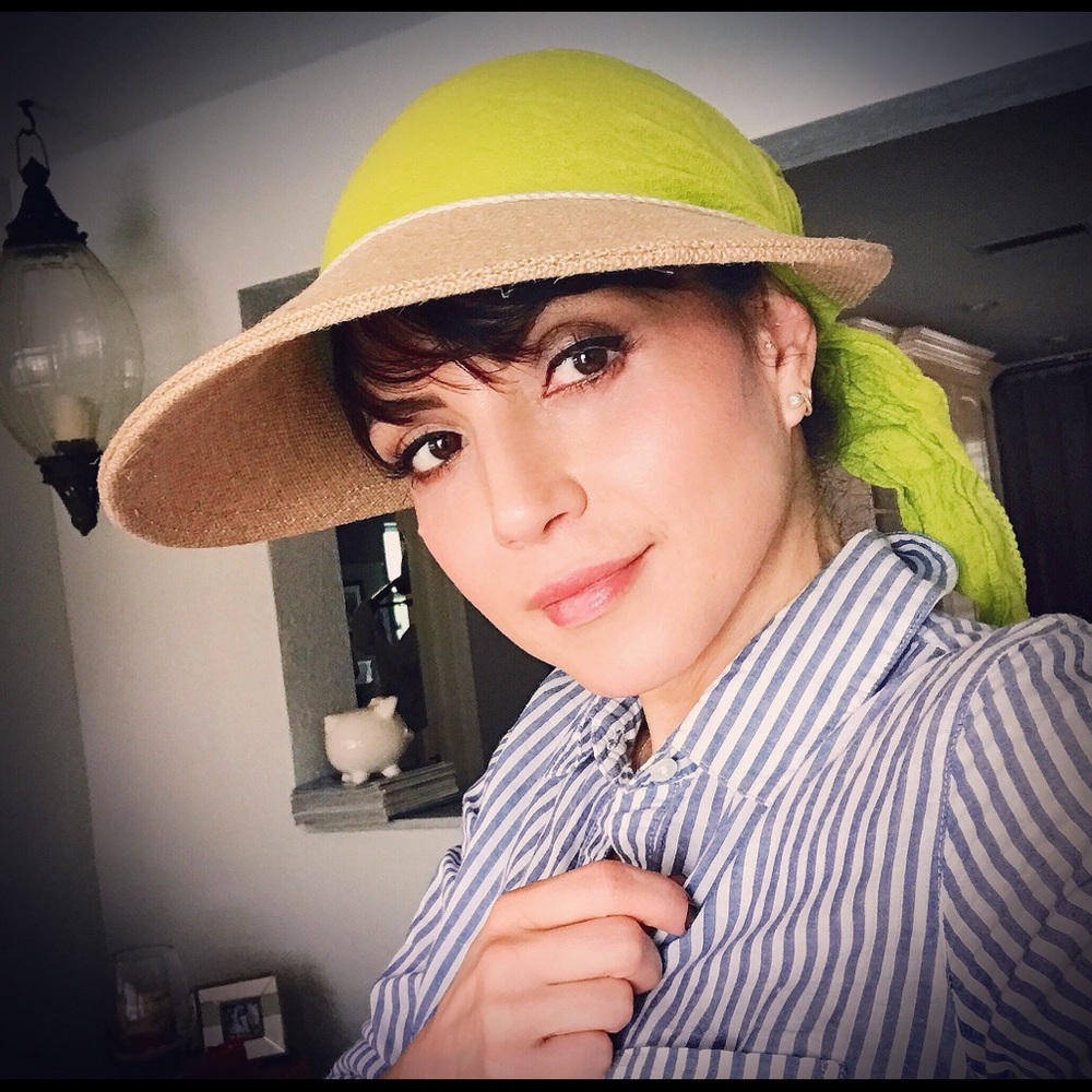 100% cotton visor