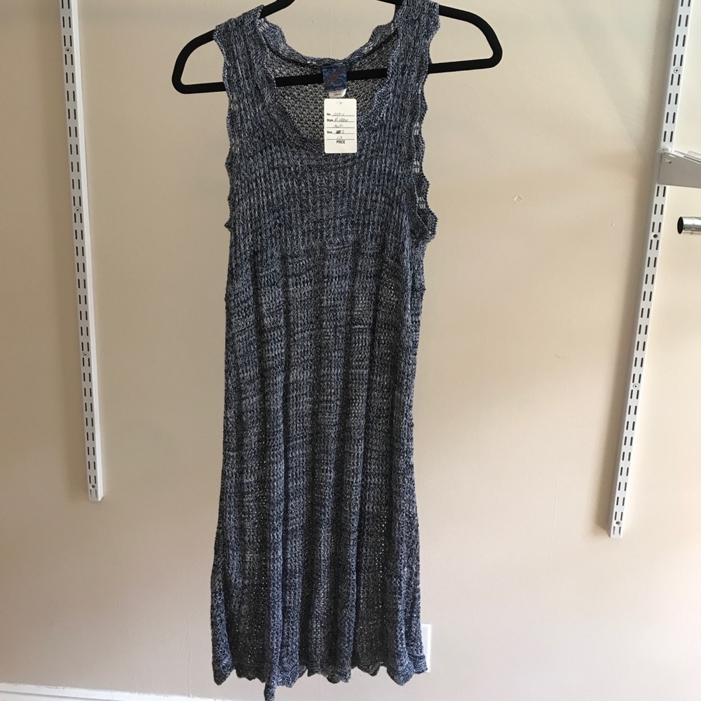 Long crocheted beautiful dress!