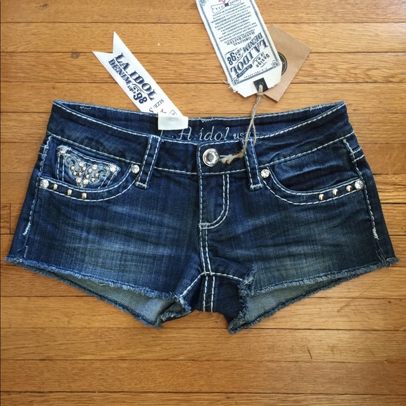 GORGEOUS RHINESTONE BLING SHORTS❣️SALE - Picture 2 of 5