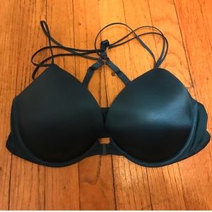 Victoria secret racerback teal very sexy push up
