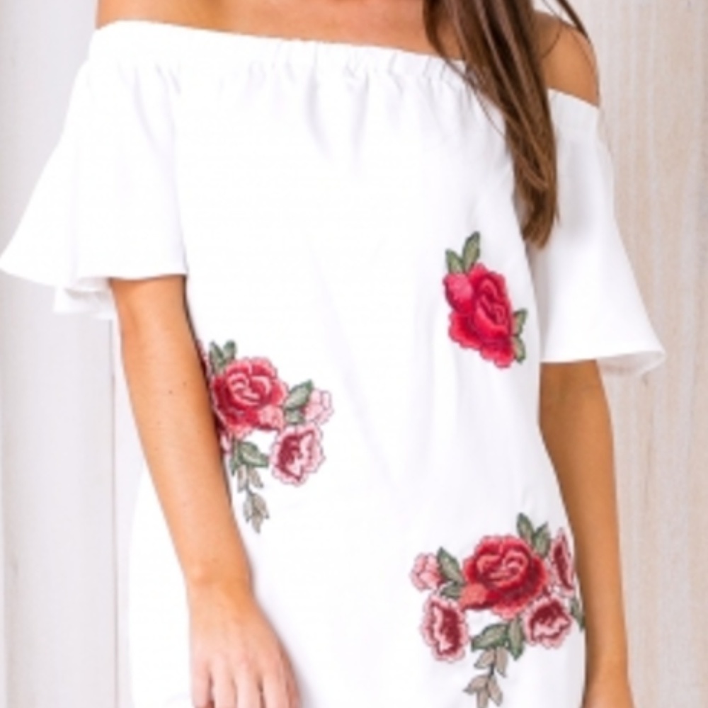 Rosie Strapless Shift Dress