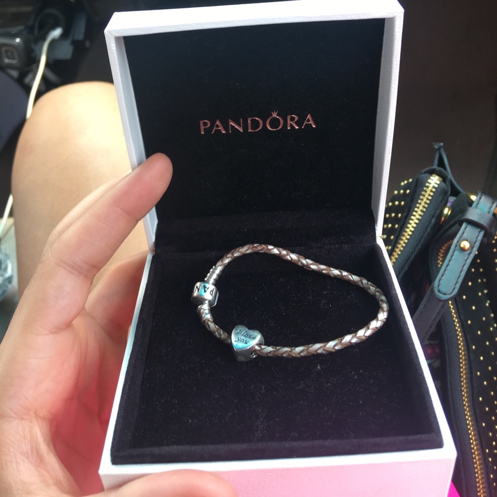 Pandora bracelet and charm