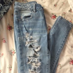 High Waisted Ripped Jeans!