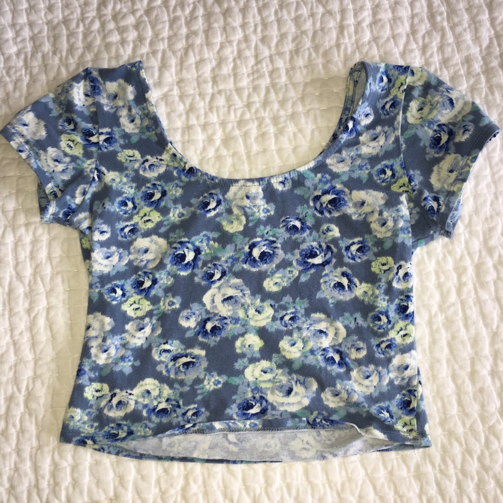 Floral Crop Top