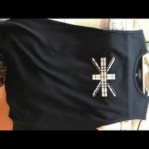 Burberry cotton tank top