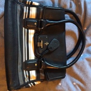 🌸 Cole Haan Satchel Handle Bag W Stripes