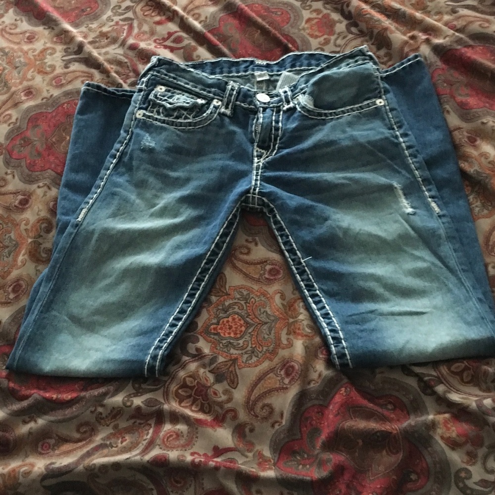 true religion blue jean